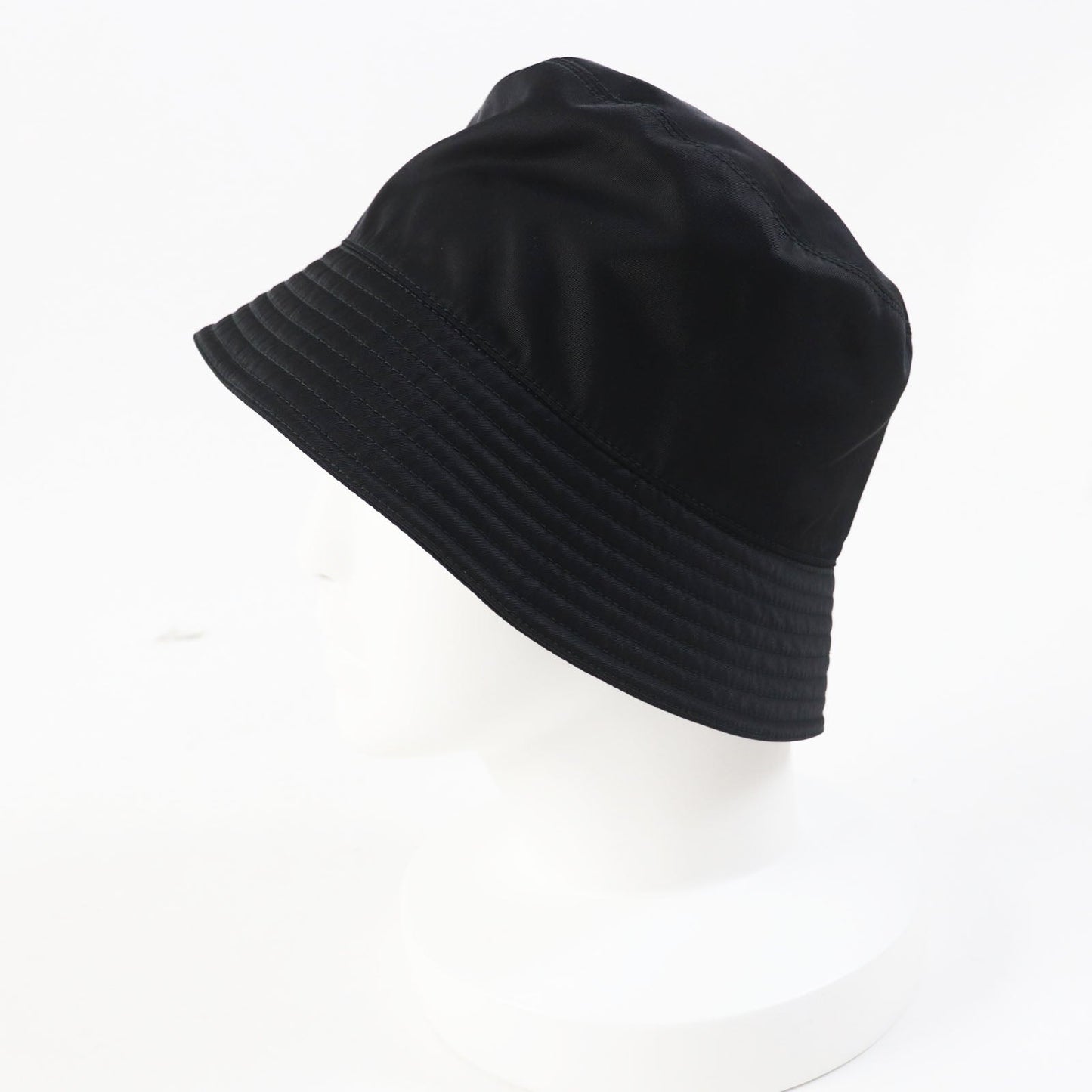 PRADA hat 1HC137 recycled polyamide black RE-NYLON M