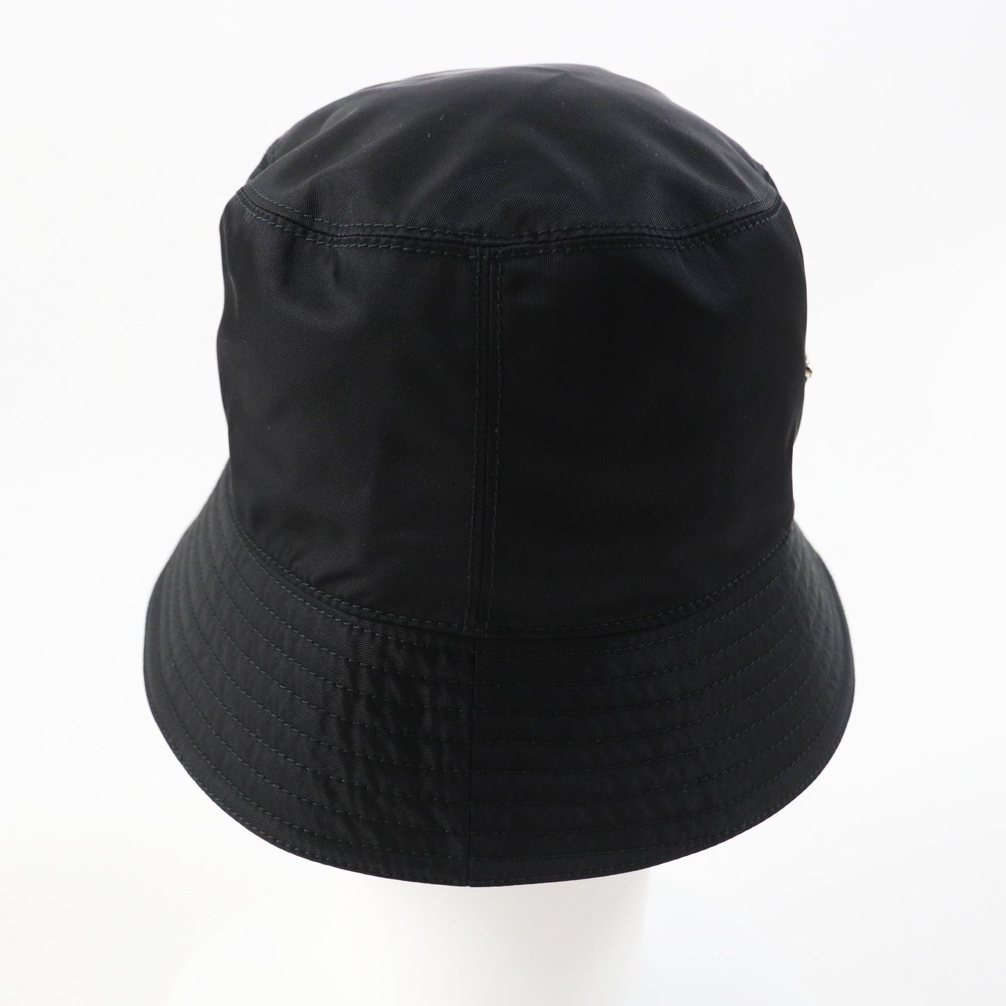 PRADA hat 1HC137 recycled polyamide black RE-NYLON M