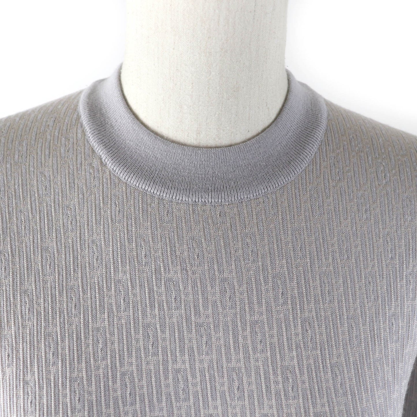 FENDI knit FZX849 wool gray 40