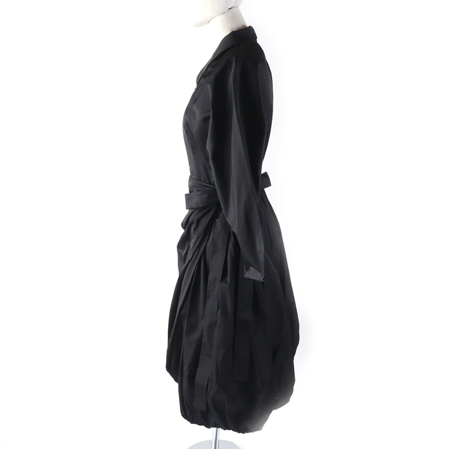PRADA one piece P3C98 silk black 38