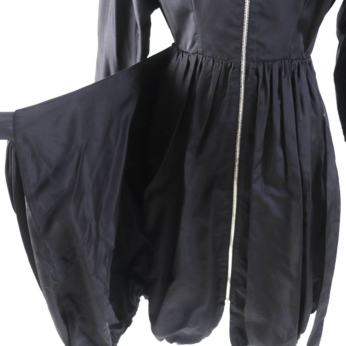 PRADA one piece P3C98 silk black 38