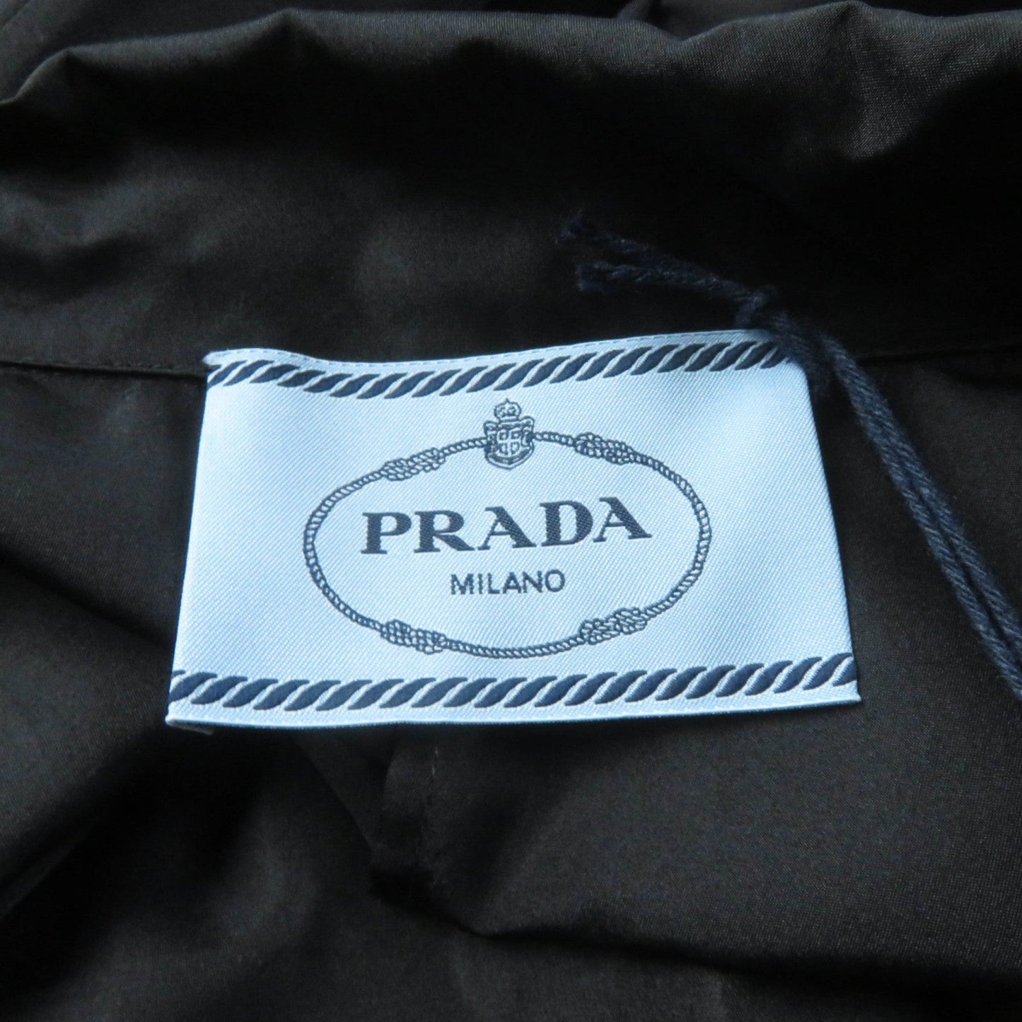 PRADA one piece P3C98 silk black 38