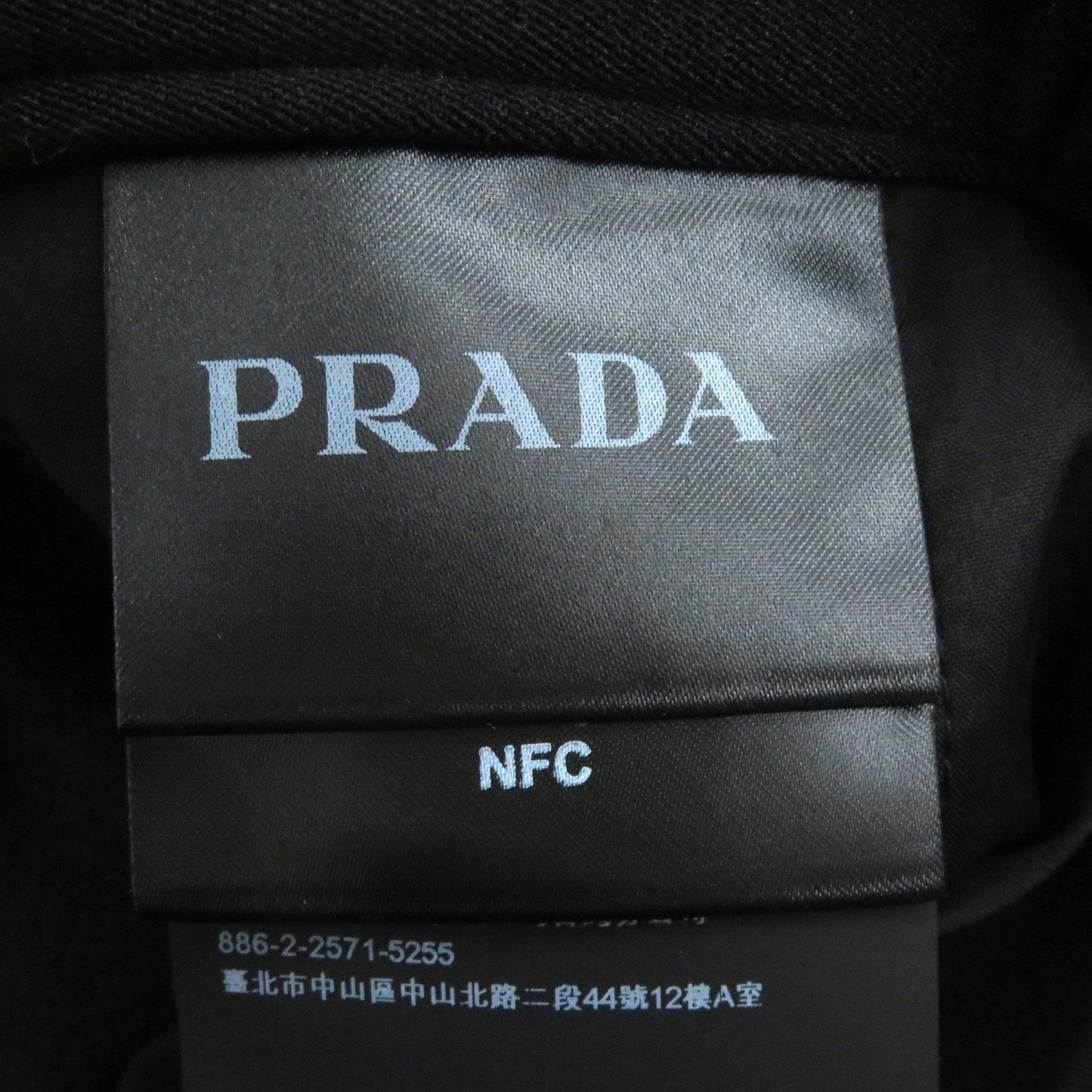 PRADA slacks SPH311 polyamide black 48