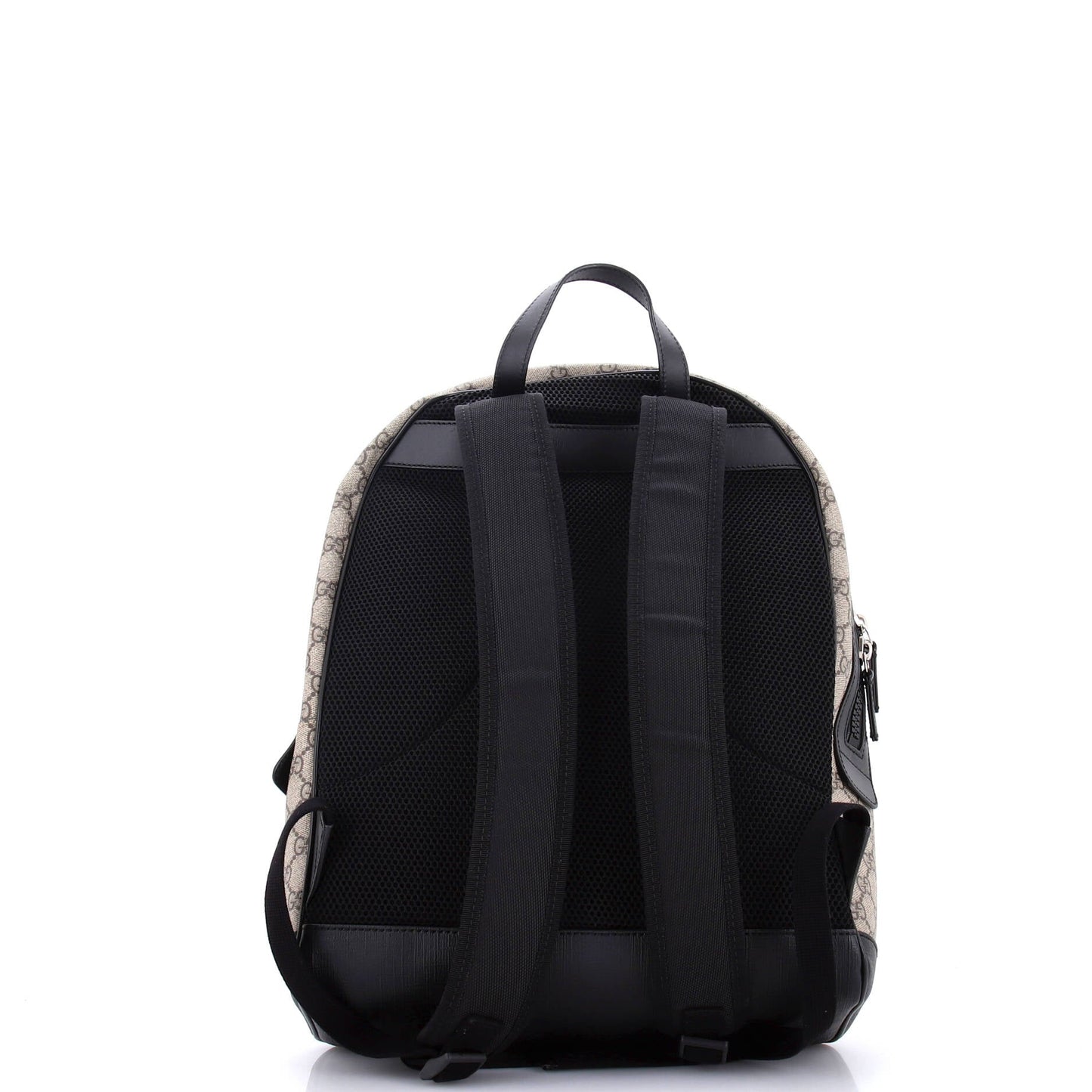 Zip Pocket Backpack GG Coated Canvas Medium