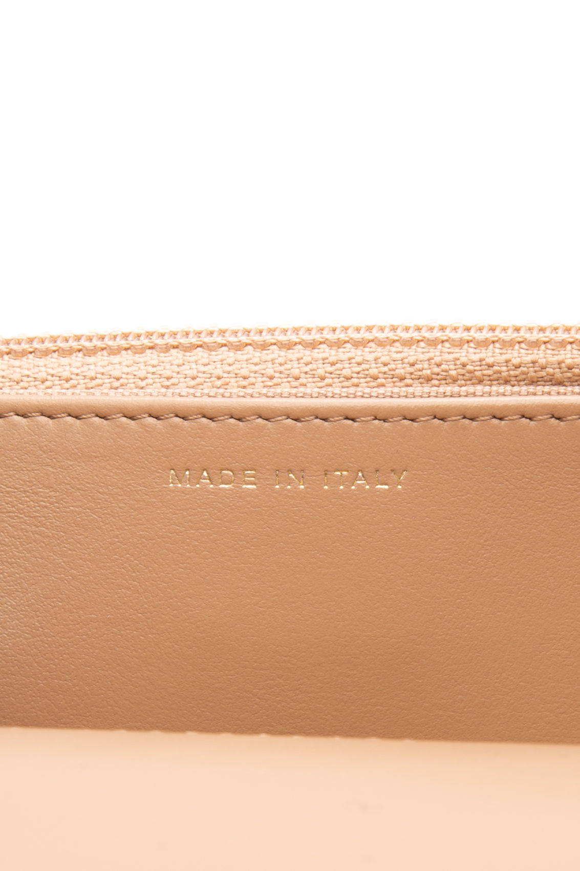 CHANEL Beige Caviar Quilted Pocket Clutch Wallet On Chain WOC