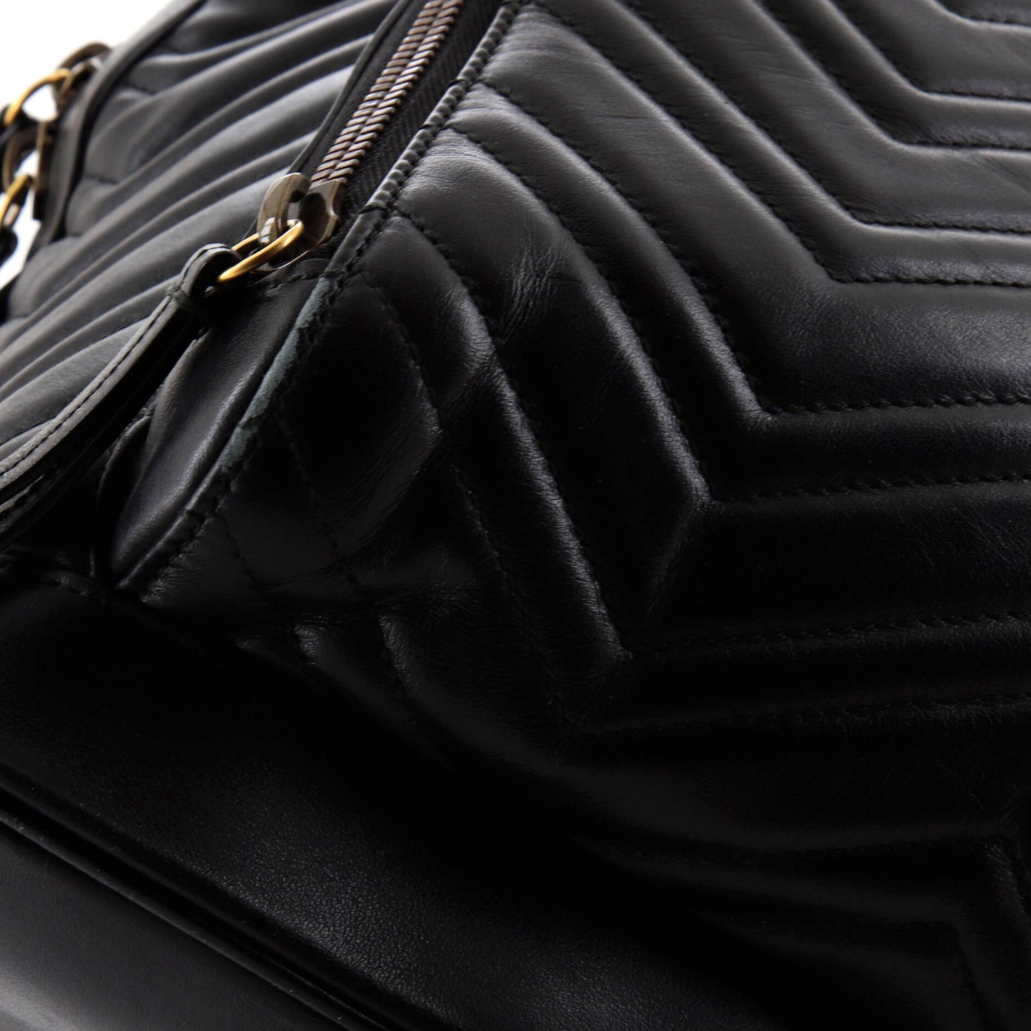GG Marmont Pocket Backpack Matelasse Leather Medium