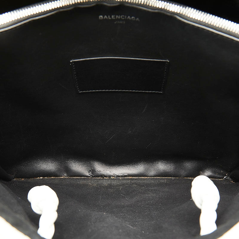 Balenciaga Leather Blanket Square 2WAY Bag