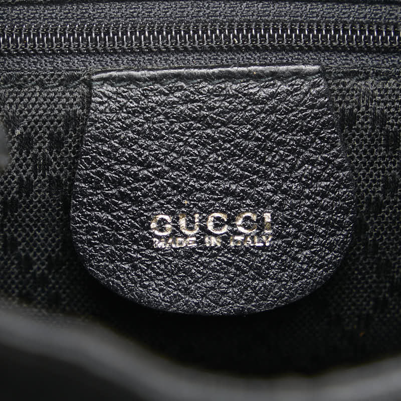 Gucci Bamboo Leather Suede Backpack