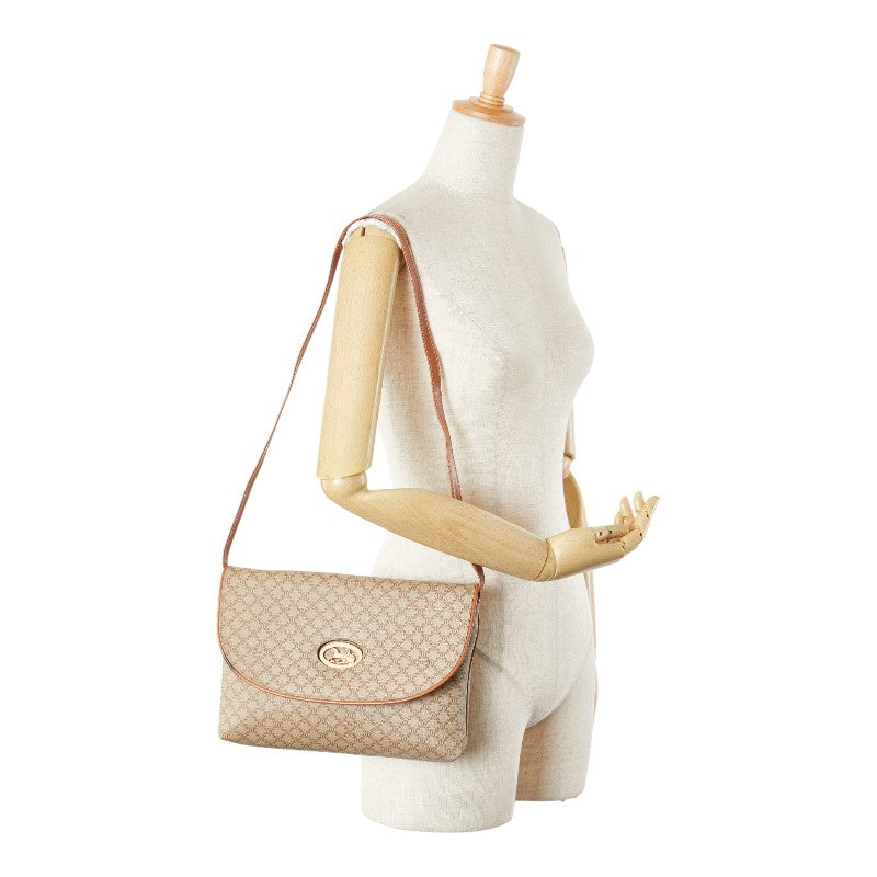Celine Macadam PVC Leather Shoulder Bag