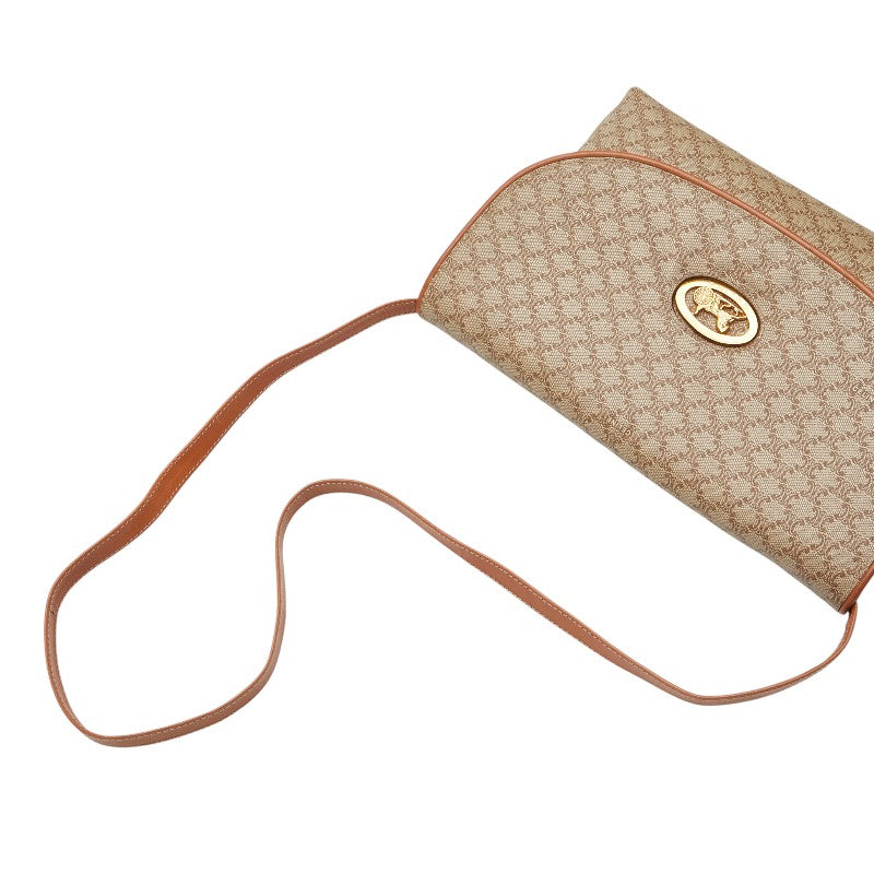 Celine Macadam PVC Leather Shoulder Bag