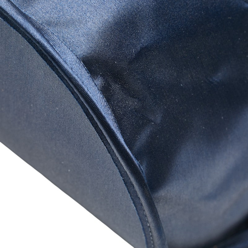Hermes Nylon Backpack Blue Green