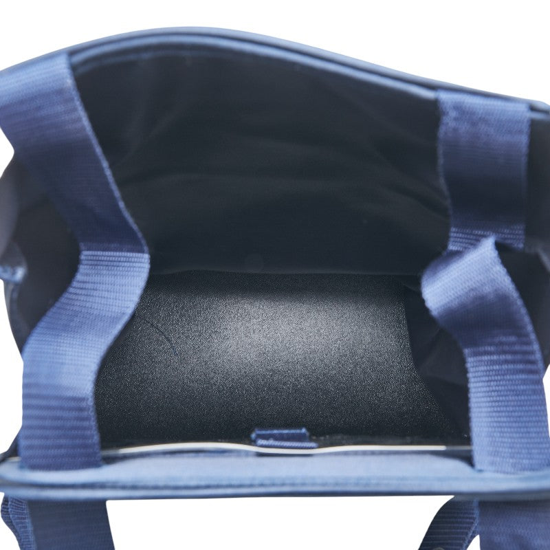 Hermes Nylon Backpack Blue Green