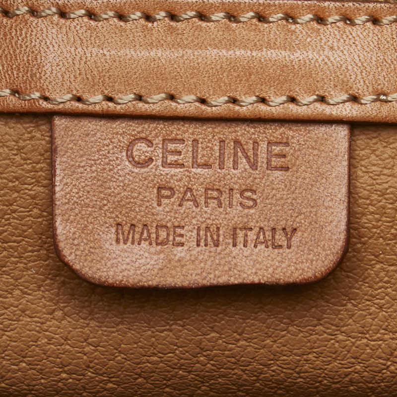 Celine Macadam PVC Leather Handbag