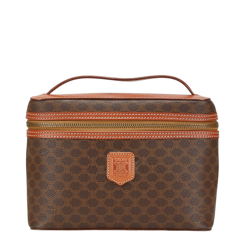 Celine Macadam PVC Leather Vanity Bag