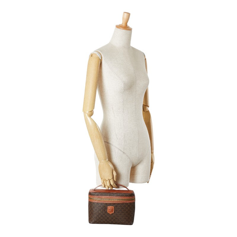 Celine Macadam PVC Leather Vanity Bag