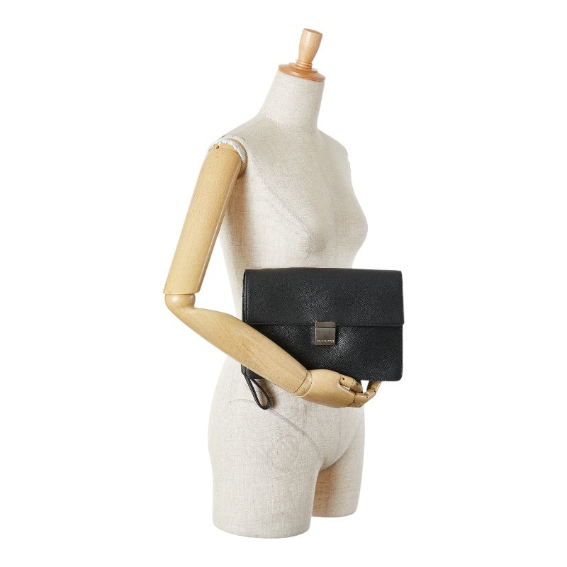 Louis Vuitton Taiga Selenga Clutch Bag M30782