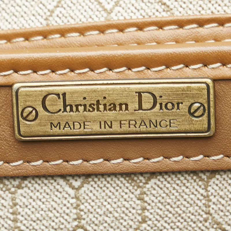 Dior Honeycomb PVC Leather Clutch Bag