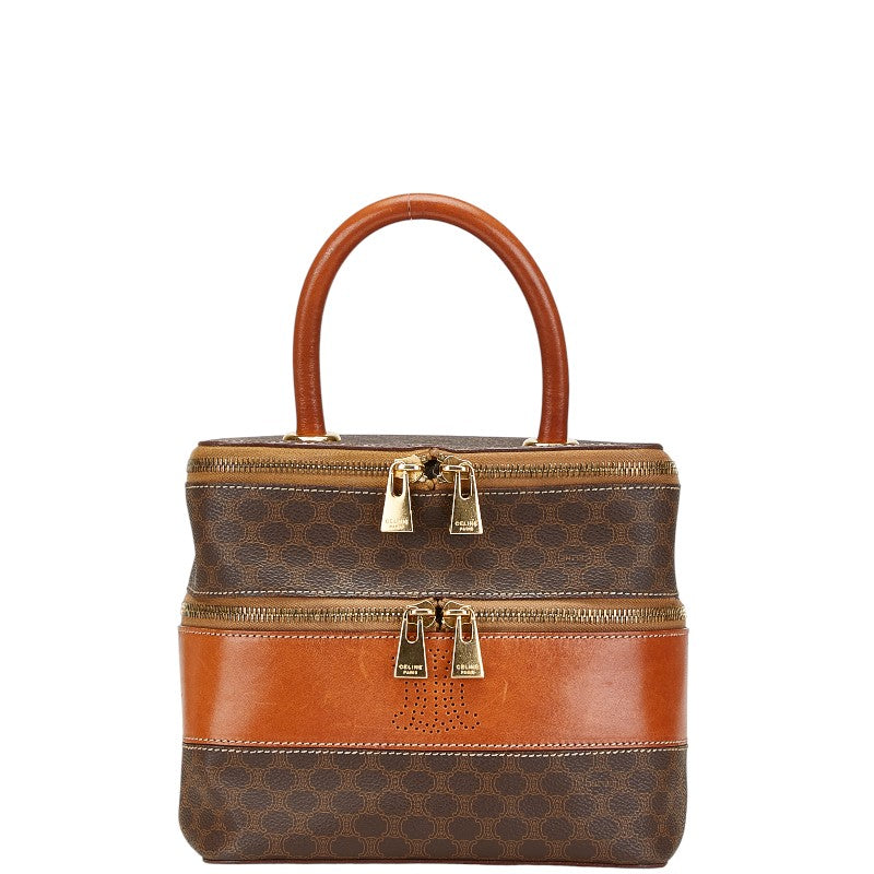 Celine Macadam PVC Leather Vanity Bag