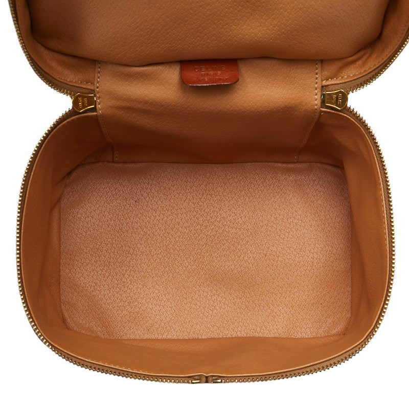 Celine Macadam PVC Leather Vanity Bag
