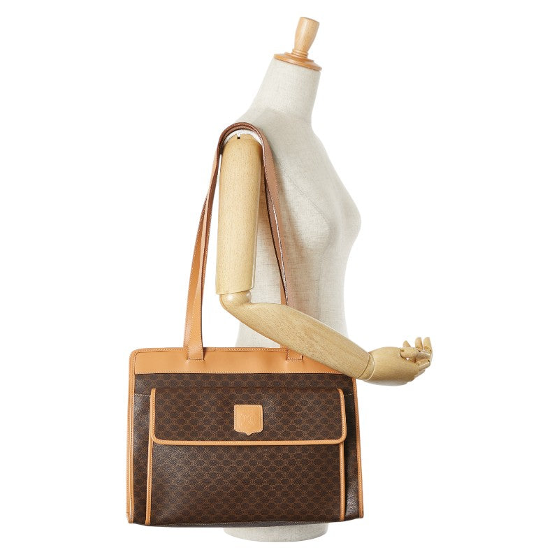Celine Macadam PVC Leather Tote Bag