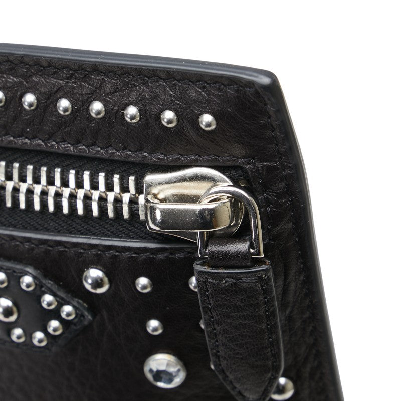 Givenchy Leather Pandora Studs Bijou Clutch Bag
