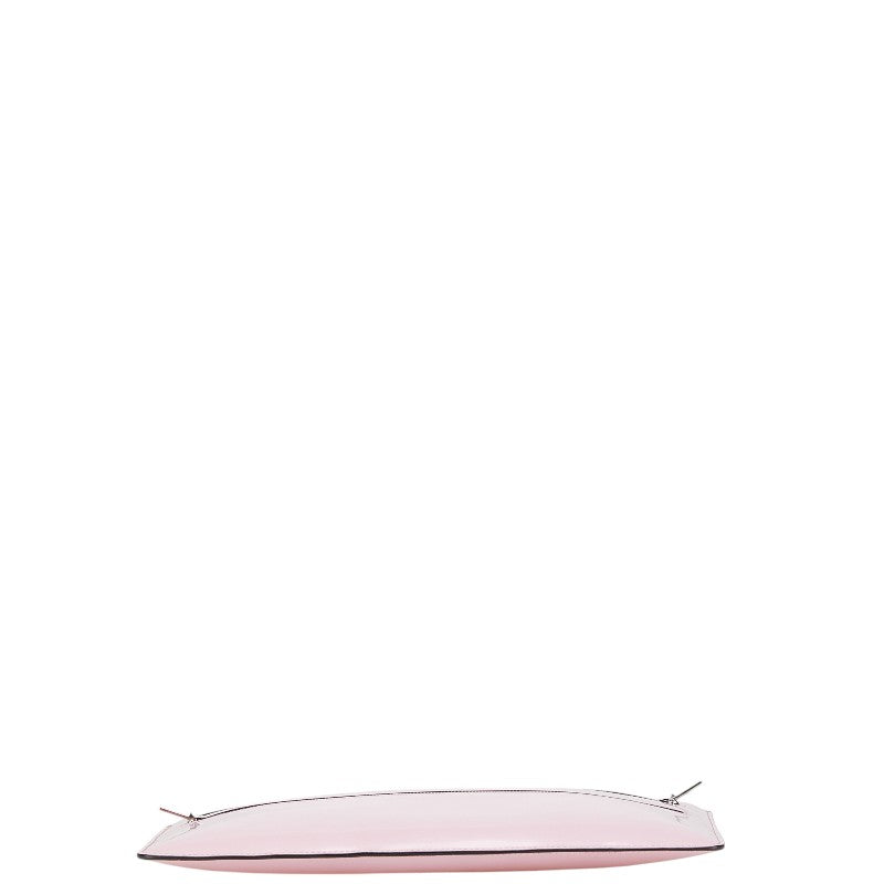 Celine Pink Leather Clutch Bag