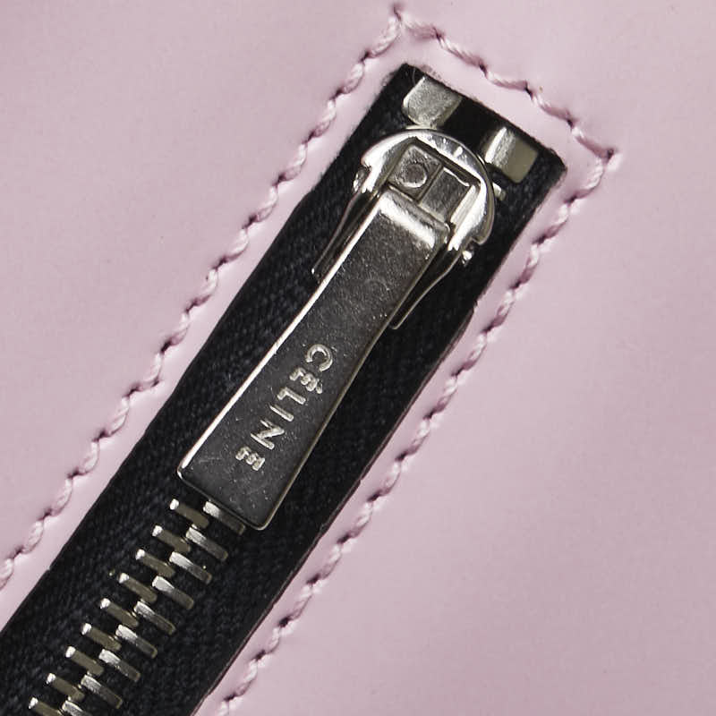 Celine Pink Leather Clutch Bag