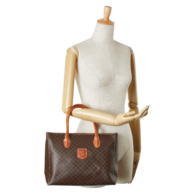 Celine Macadam PVC Leather Tote Bag