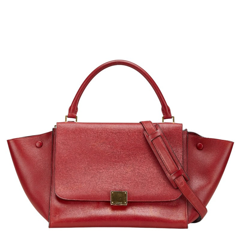 Celine Leather Trapeze 2way Bag