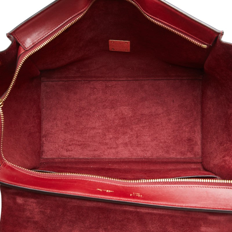 Celine Leather Trapeze 2way Bag