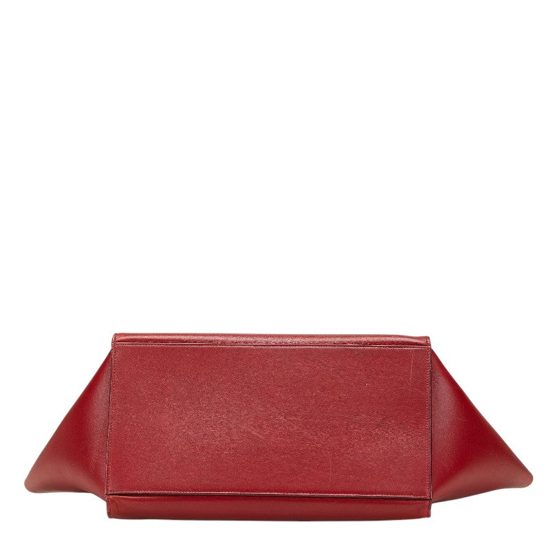 Celine Leather Trapeze 2way Bag