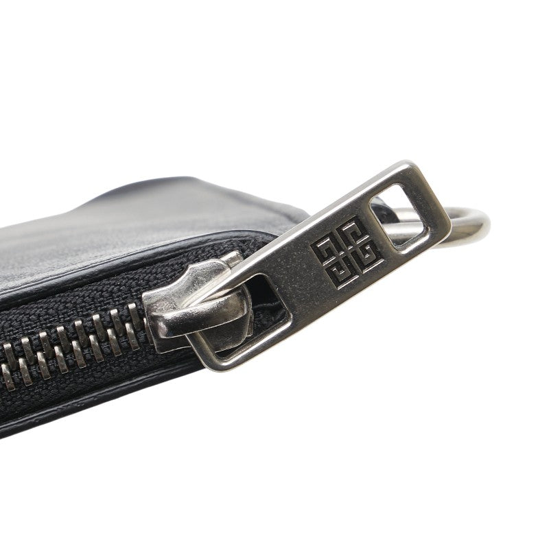 Givenchy Leather Logo Clutch Bag