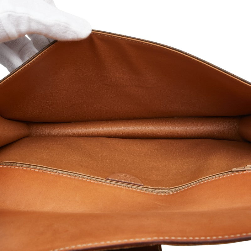 Celine Macadam PVC Leather Clutch Bag