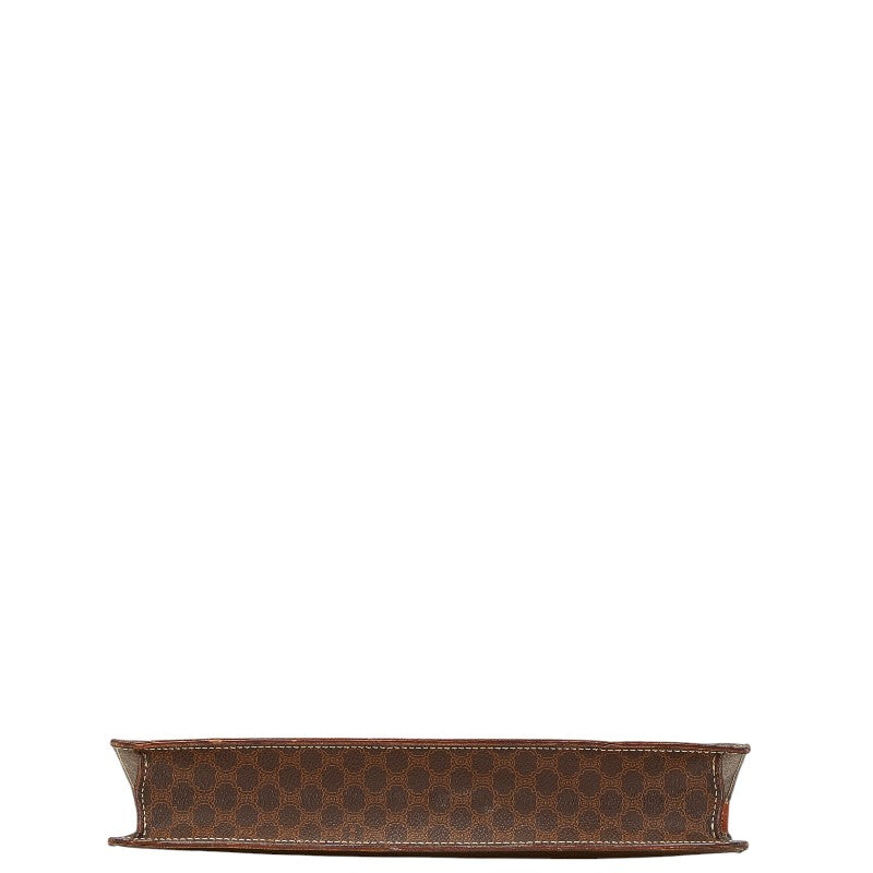 Celine Macadam PVC Leather Clutch Bag