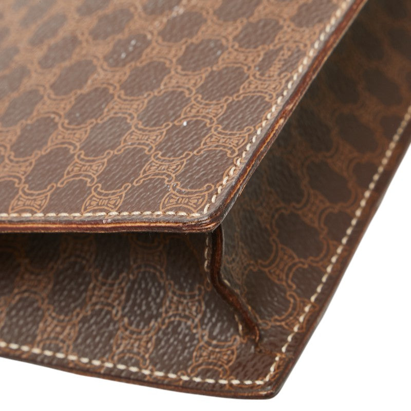 Celine Macadam PVC Leather Clutch Bag
