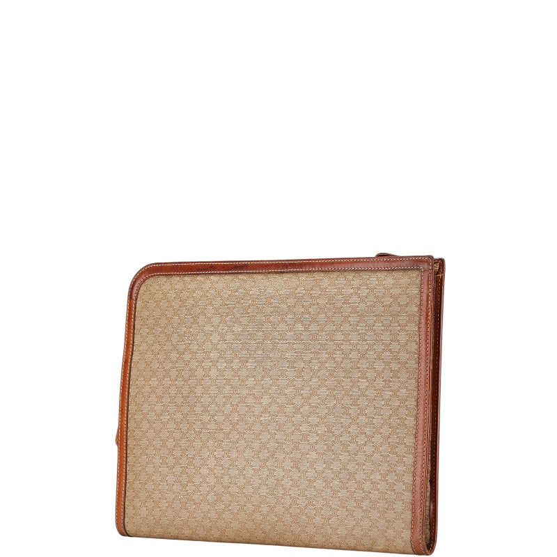Celine Macadam PVC Leather Clutch Bag