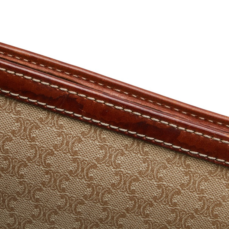 Celine Macadam PVC Leather Clutch Bag
