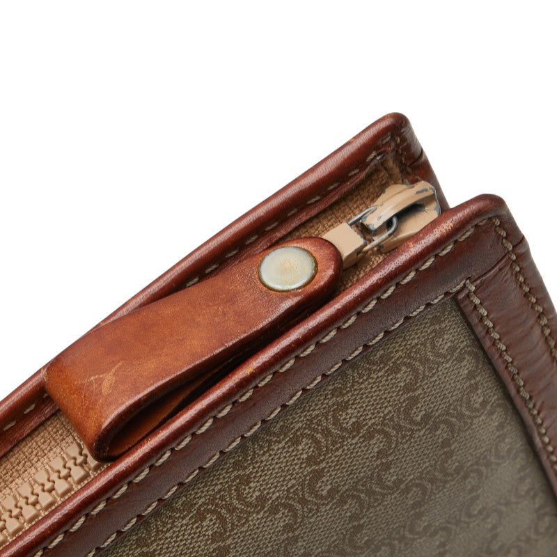 Celine Macadam PVC Leather Clutch Bag