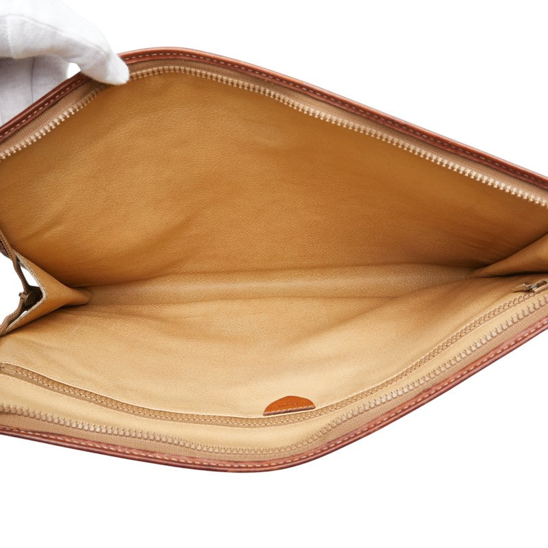 Celine Macadam PVC Leather Clutch Bag