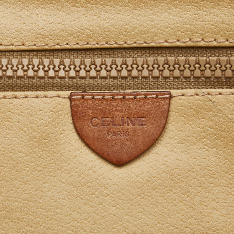 Celine Macadam PVC Leather Clutch Bag