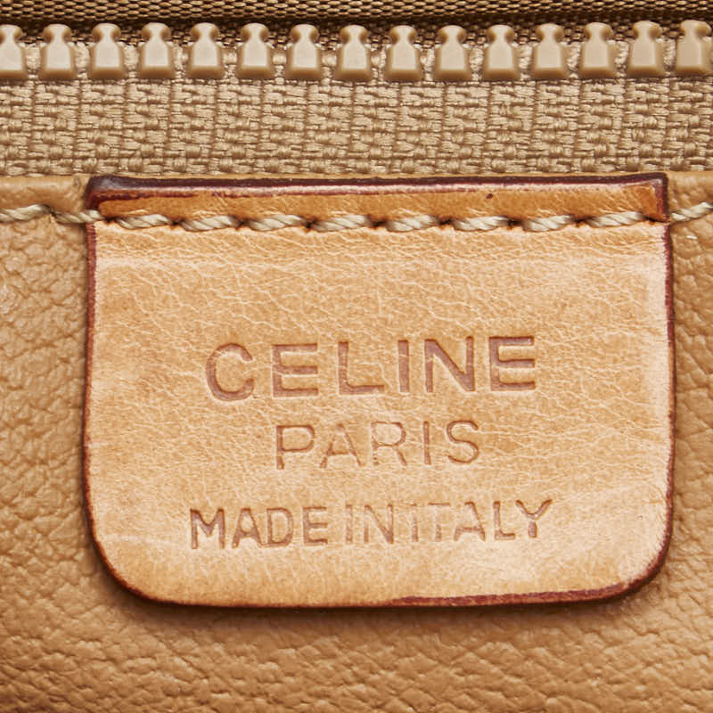 Celine Macadam PVC Leather Clutch Bag