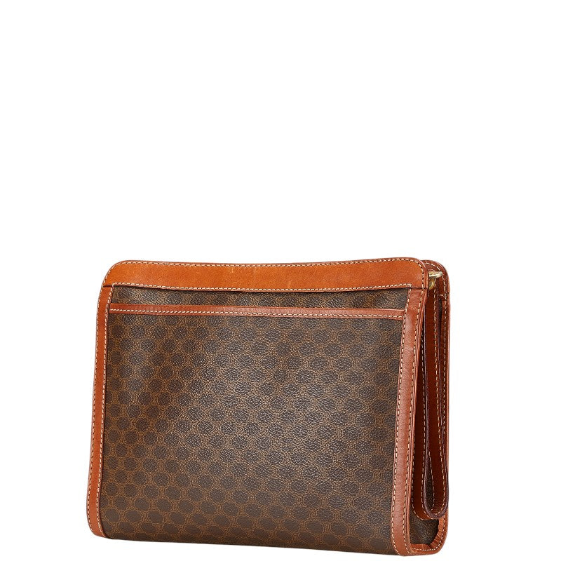 Celine Macadam PVC Leather Clutch Bag