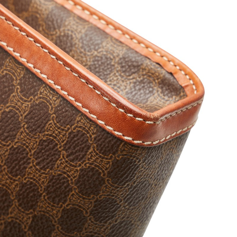 Celine Macadam PVC Leather Clutch Bag