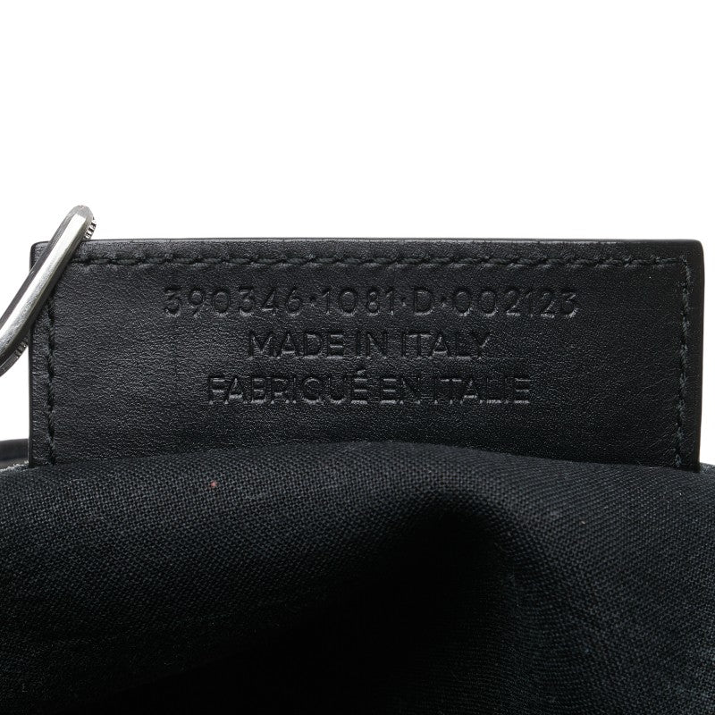 Balenciaga Canvas Leather Navy Cabas XS 2way Bag 390346
