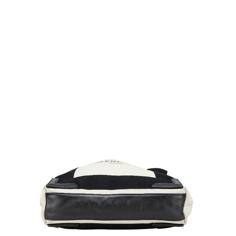 Balenciaga Canvas Leather Navy Cabas XS 2way Bag 390346