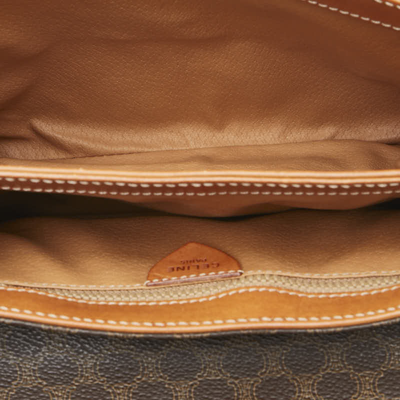 Celine Macadam PVC Leather Shoulder Bag
