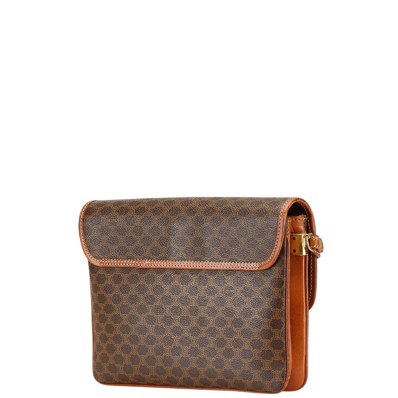 Celine Macadam PVC Leather Shoulder Bag