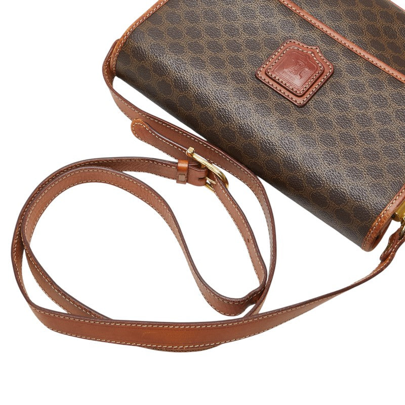 Celine Macadam PVC Leather Shoulder Bag