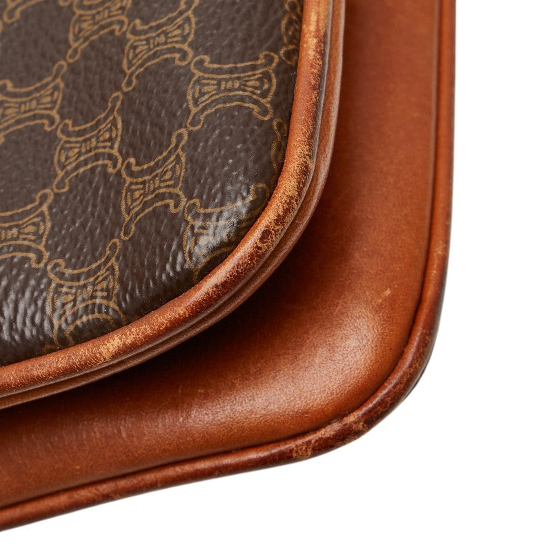 Celine Macadam PVC Leather Shoulder Bag