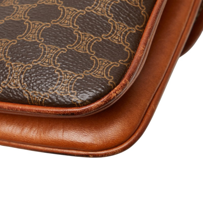 Celine Macadam PVC Leather Shoulder Bag
